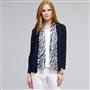 Zebra Scarf Print Cardigan, , small
