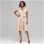 Cap Sleeve Wrap Dress., , small