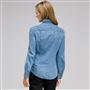 Long Sleeve Denim Button Down, , small