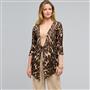 Animal V-Neck Cardigan, , small