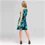 Island Floral Cowl Neck Dress, , small