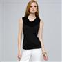 Sleeveless Cowl Neck Knit., , small