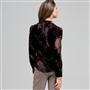 Long Sleeve Covered Placket Blouse, , small