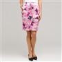 Floral Slim Skirt, , small