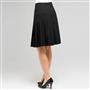Side Button Pleated Skirt, , small
