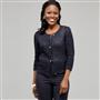 3/4 Sleeve Button Front Cardigan, , small