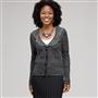 Ruffle Front Cardigan, , small