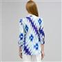 3/4 Sleeve Pleated Tunic, , small