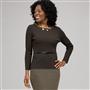 Belted Boat Neck, , small