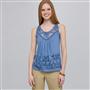 Tank With Applique and Sequins, , small