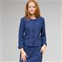 Satin Trim Jacket, , small