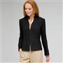 Textured Zip Front Jacket, , small