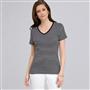 Short Sleeve Shell, Black & White, small