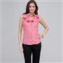 Ruffle Sleeveless Blouse., , small
