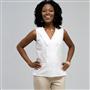 Sleeveless Pleated Shirt, , small