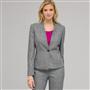One Button Flat Front Jacket, , small