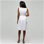White Dress with Jewel Neckline, , small
