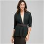 Novelty Stitch Belted Cardigan, , small