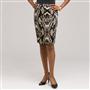 Tribal Inspired Slim Skirt, , small