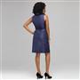 Ruffle Front Wrap A-Line Dress, , small
