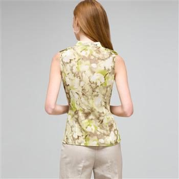 Floral Ruffle Blouse, , large