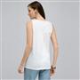 Embroidered Boat Neck Top., , small