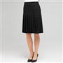 Side Button Pleated Skirt, , small