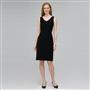 Platinum V Neck Suit Dress, , small