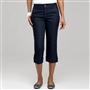 5 Pocket Cuffed Capri (Petite), , small