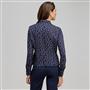 Long Sleeve Tie Front Blouse, , small