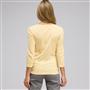 3/4 Sleeve V-Neck Top, Butter Multi, small