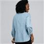 3/4 Sleeve Bib Front Top, , small