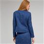 Satin Trim Jacket, , small
