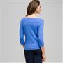 3/4 Sleeve Boat Neck Knit, , small