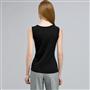Sleeveless Scoop Neck Shell., , small