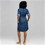 Belted Shirt Dress, , small