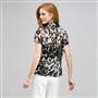 Ruffle Cascade Blouse., , small