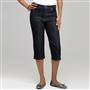 Classic Denim Straight Leg Capri, , small
