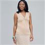 Sleeveless Twist Front Knit Top., , small