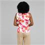 Floral Tie Front Shirt, , small