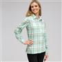 Long Sleeve Plaid Button Down, , small