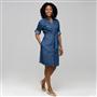 Belted Shirt Dress, , small