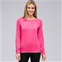 Long Sleeve Embellished Boat Neck Top, , small