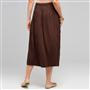 Long Crinkle Skirt, , small